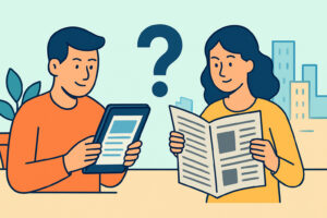 Digilehtitilaus vai painettu lehti – kumpi sopii sinulle